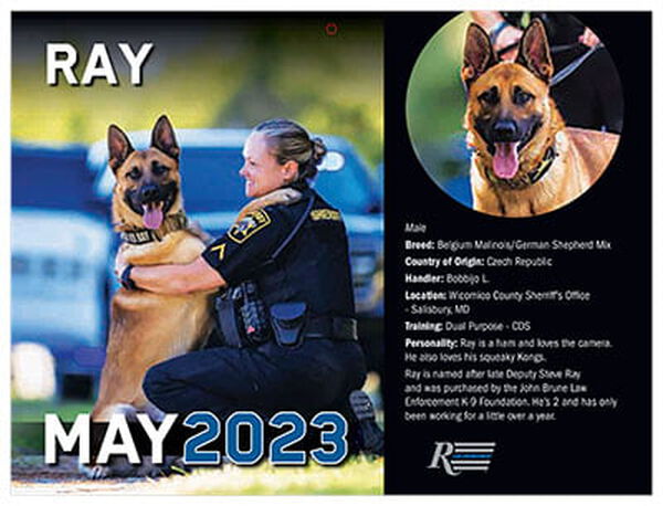 K-9 Calendar May Page