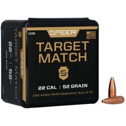 Target Match Rifle Bullets box and bullets