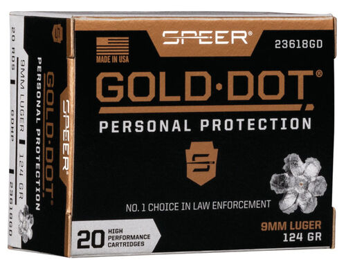 Gold Dot Personal Protection packaging