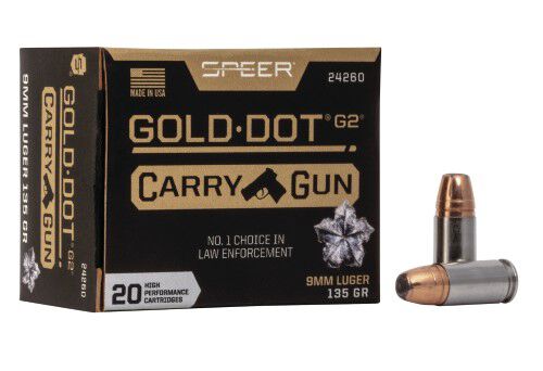Gold Dot Carry Gun Packaging