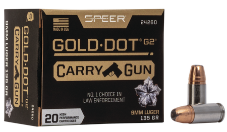 Gold Dot Carry Gun packaging