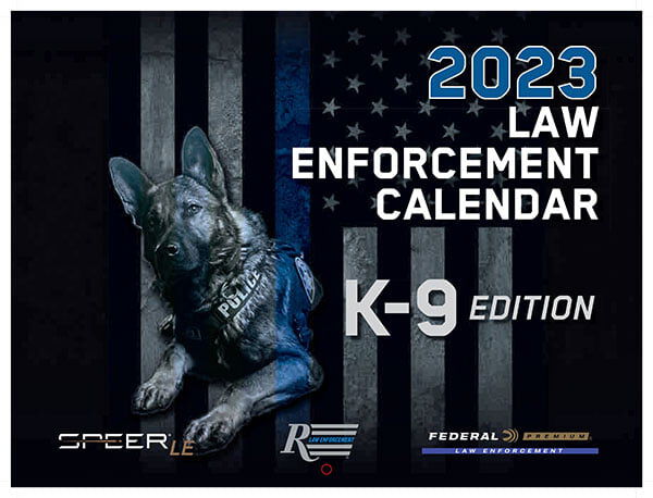 K-9 Calendar Front Page