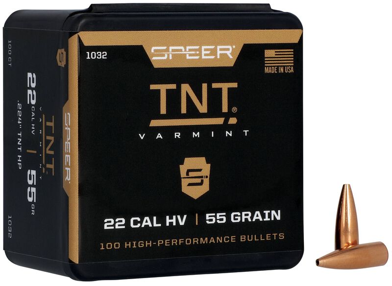 TNT Bullet, .224, 55 Grain