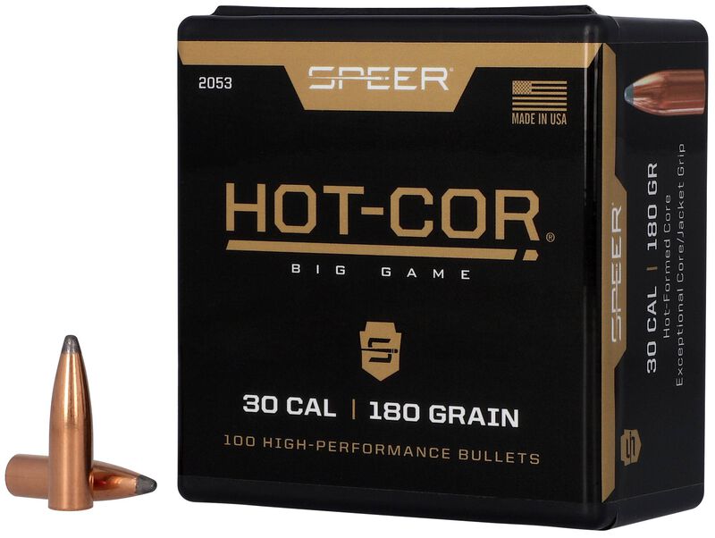 Hot-Cor Rifle Bullet, .308, 180 Grain