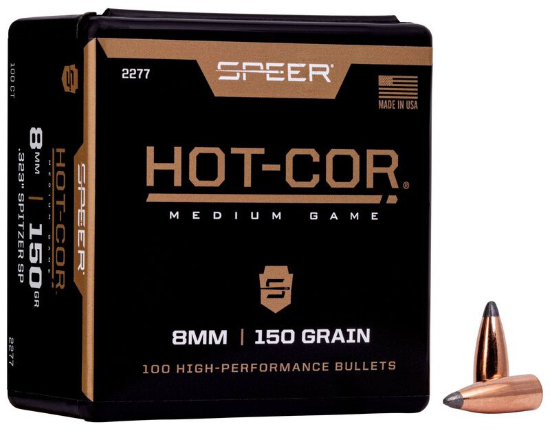 Hot-Cor Rifle Bullet, .323, 150 Grain