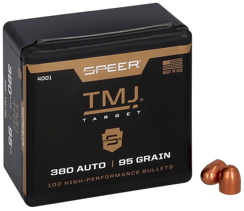 TMJ Handgun Bullet, .355, 95 Grain