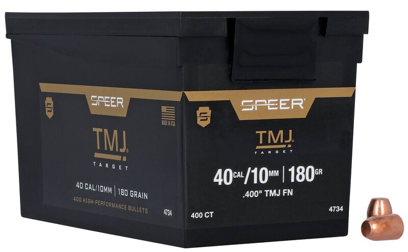 TMJ Handgun Bullet, .400, 180 Grain