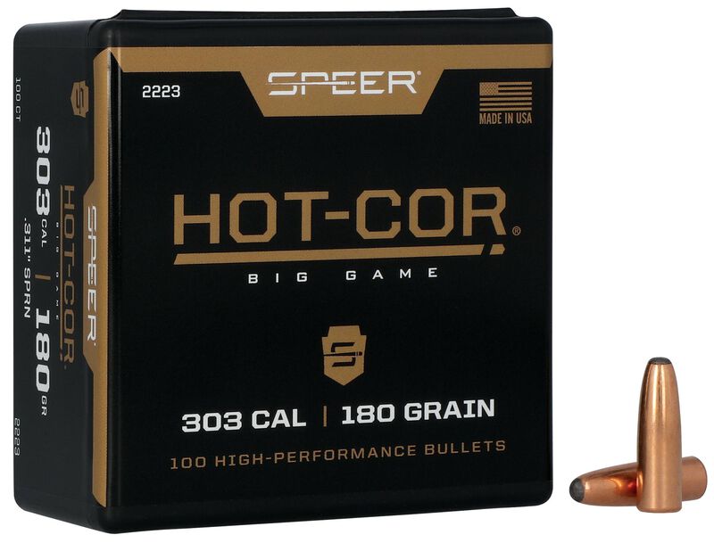Hot-Cor Rifle Bullet, .311, 180 Grain