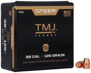 TMJ Handgun Bullet, .357, 125 Grain