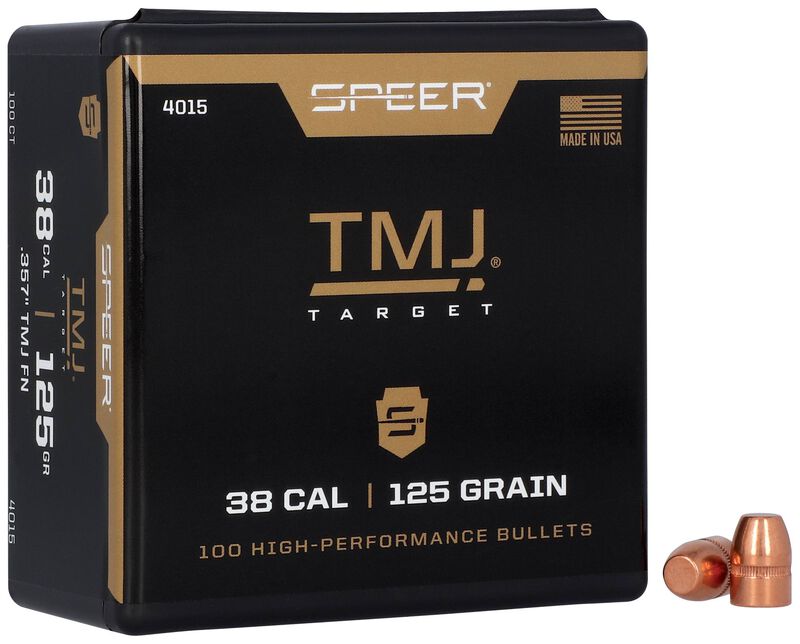 TMJ Handgun Bullet, .357, 125 Grain
