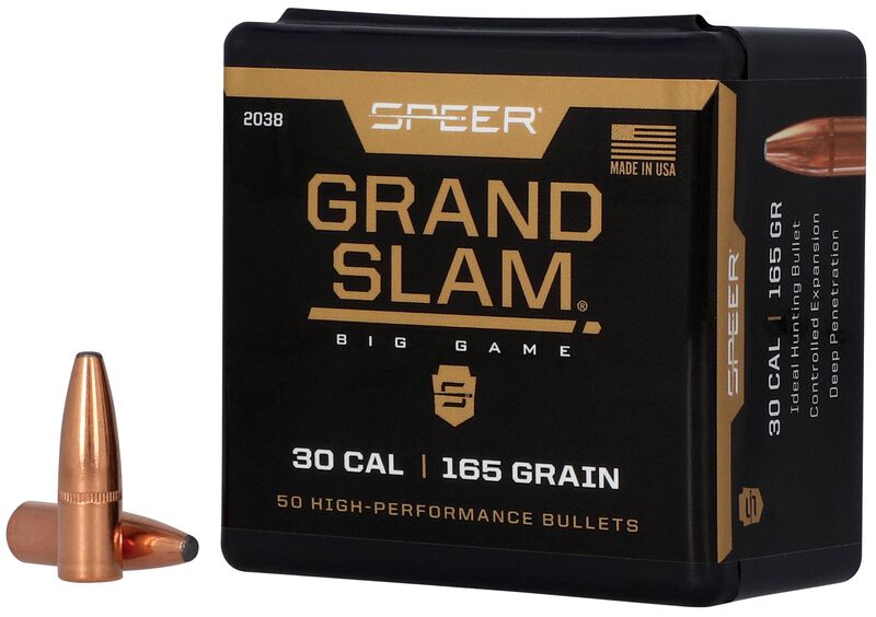 Grand Slam Rifle Bullet, .308, 165 Grain