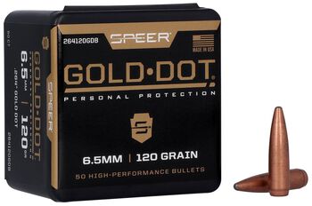 Gold Dot Rifle Component Bullet, .264, 120 Grain