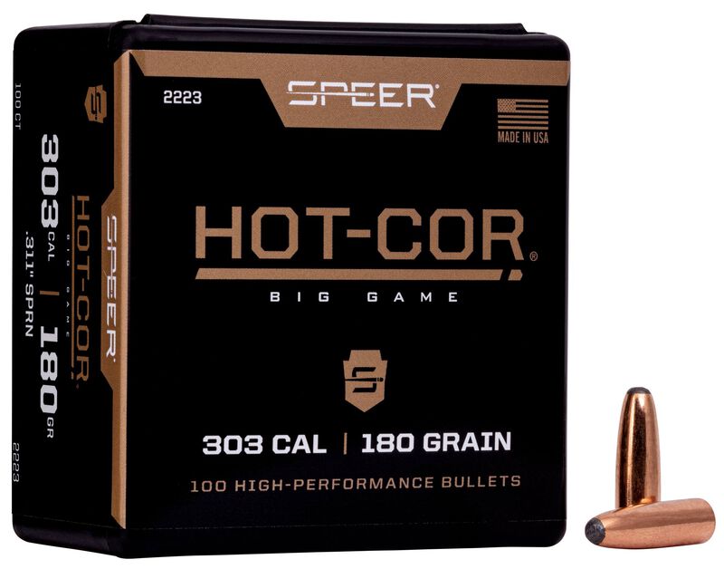 Hot-Cor Rifle Bullet, .311, 180 Grain