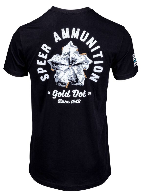 Speer Mushroom Effect T-Shirt, Black, Small