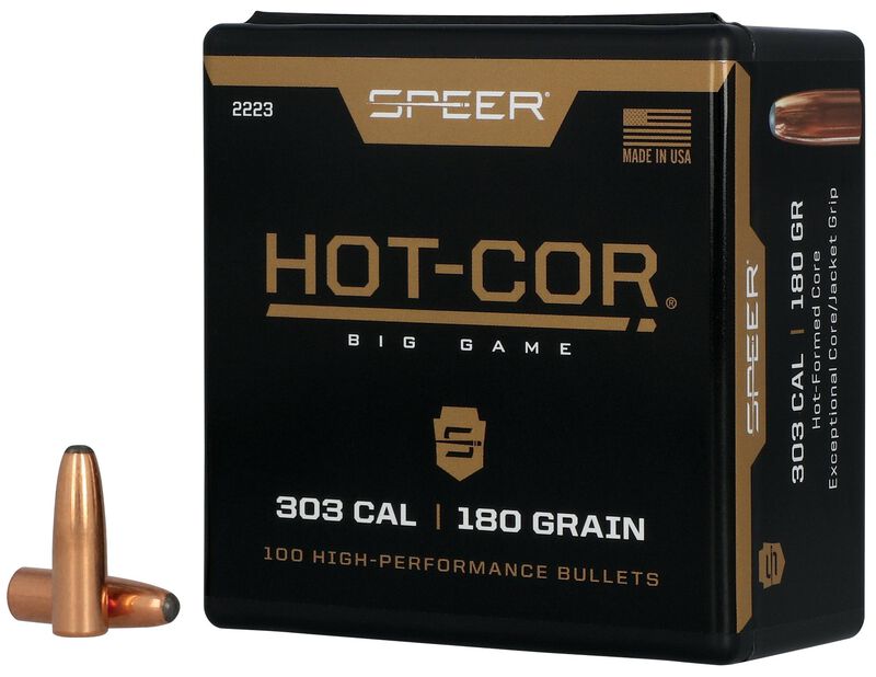 Hot-Cor Rifle Bullet, .311, 180 Grain