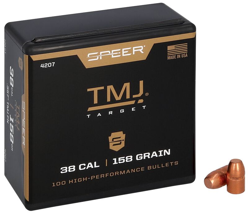 TMJ Handgun Bullet, .357, 158 Grain