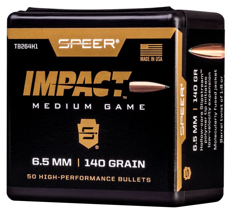 Impact Bullet, .264, 140 Grain