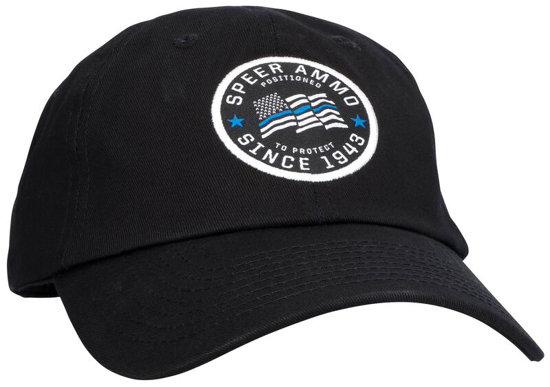 Speer Emblem Hat, Black, One Size Fits Most
