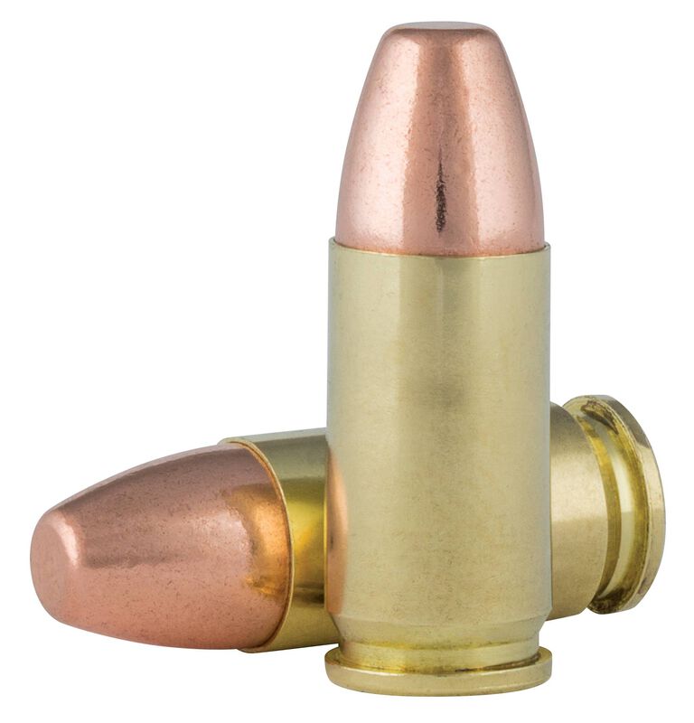 Lawman Handgun Training, 9mm Luger, 147 Grain, Total Metal Jacket, 985 fps