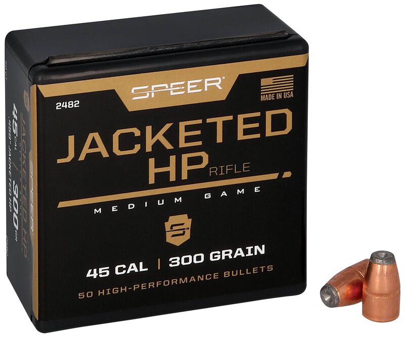 Jacketed Hollow Point Rifle Bullet, .458, 300 Grain