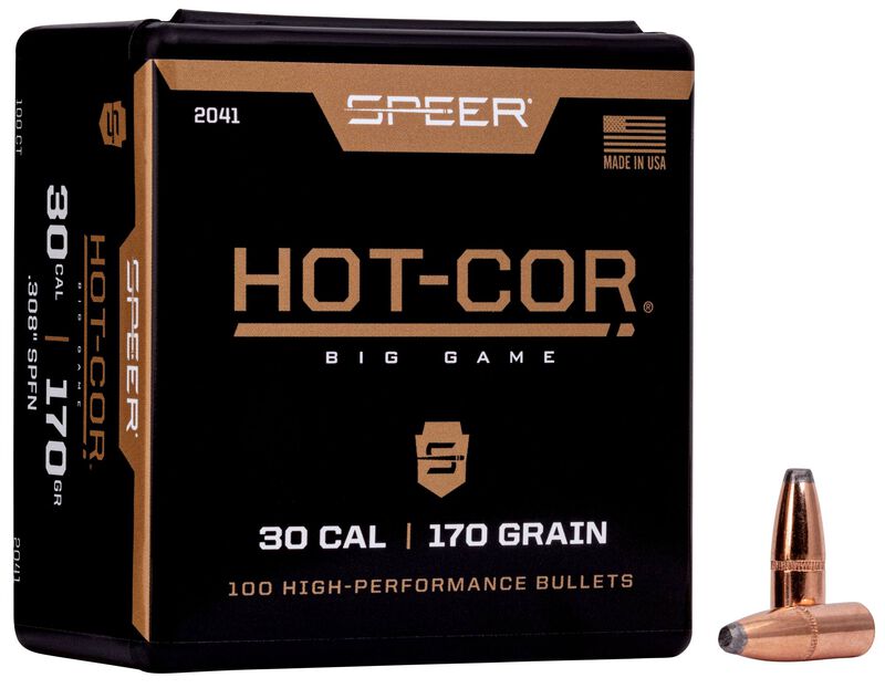 Hot-Cor Rifle Bullet, .308, 170 Grain