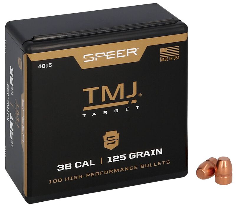 TMJ Handgun Bullet, .357, 125 Grain