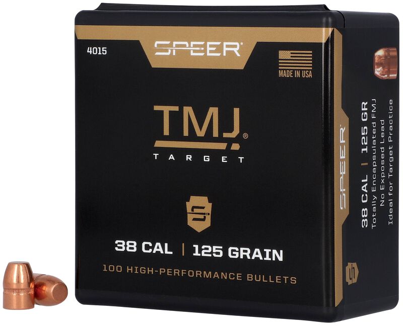 TMJ Handgun Bullet, .357, 125 Grain