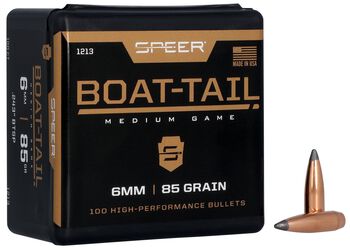 Boat-Tail Rifle Bullet, .243, 85 Grain