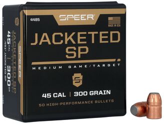 Jacketed Handgun Bullet, .451, 300 Grain, 50 Count