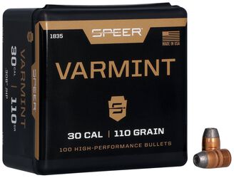 Varmint Hollow Point Bullet, .308, 110 Grain