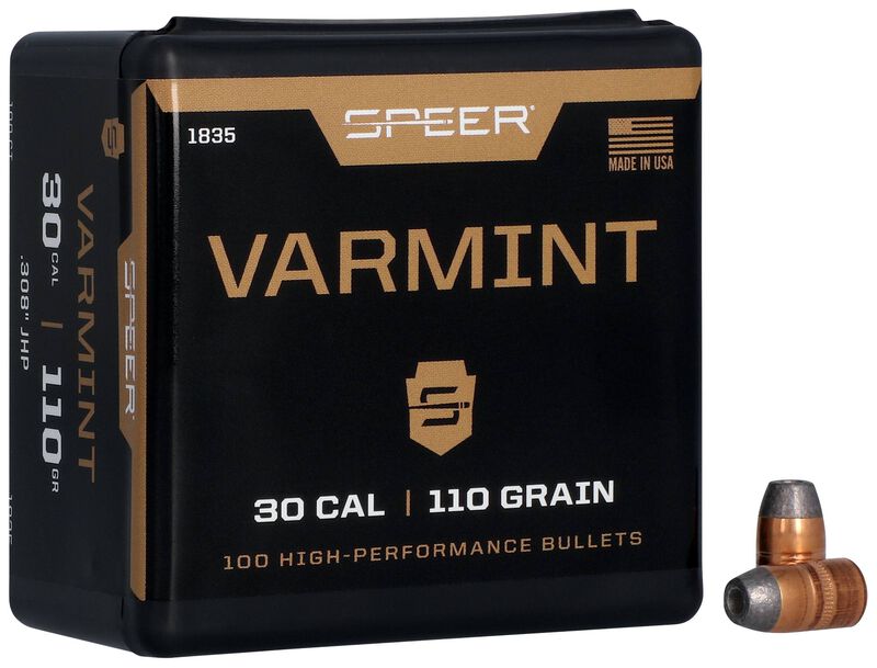 Varmint Hollow Point Bullet, .308, 110 Grain