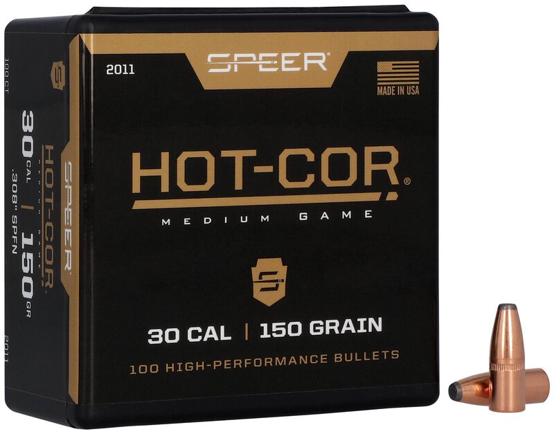 Hot-Cor Rifle Bullet, .308, 150 Grain