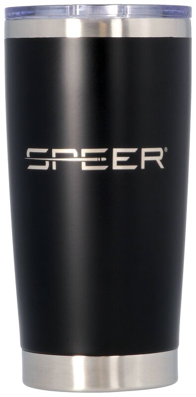 Speer Tumbler, Black, 20 oz.