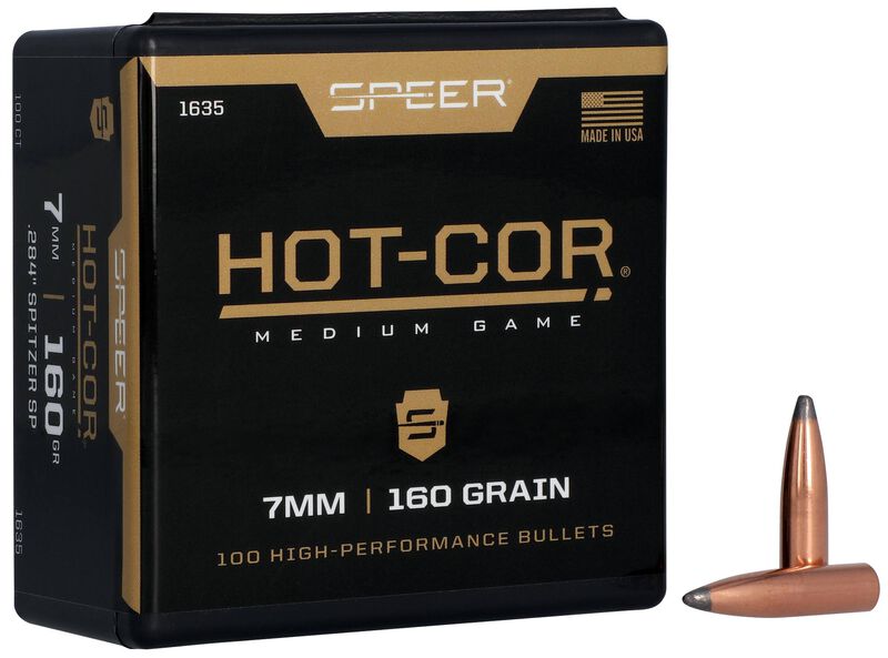 Hot-Cor Rifle Bullet, .284, 160 Grain