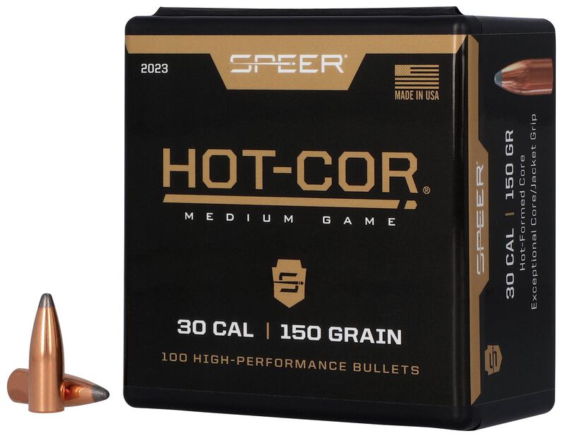 Hot-Cor Rifle Bullet, .308, 150 Grain