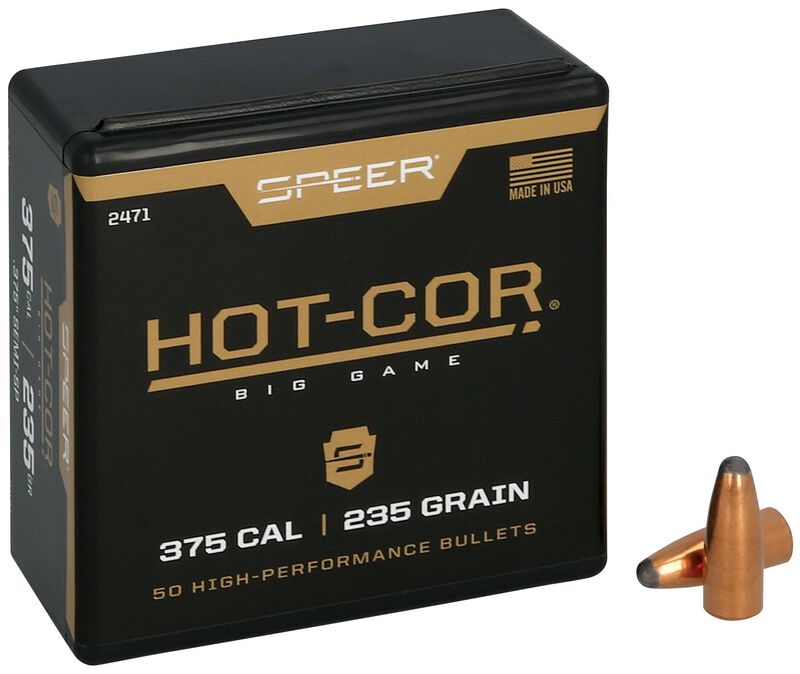 Hot-Cor Rifle Bullet, .375, 235 Grain
