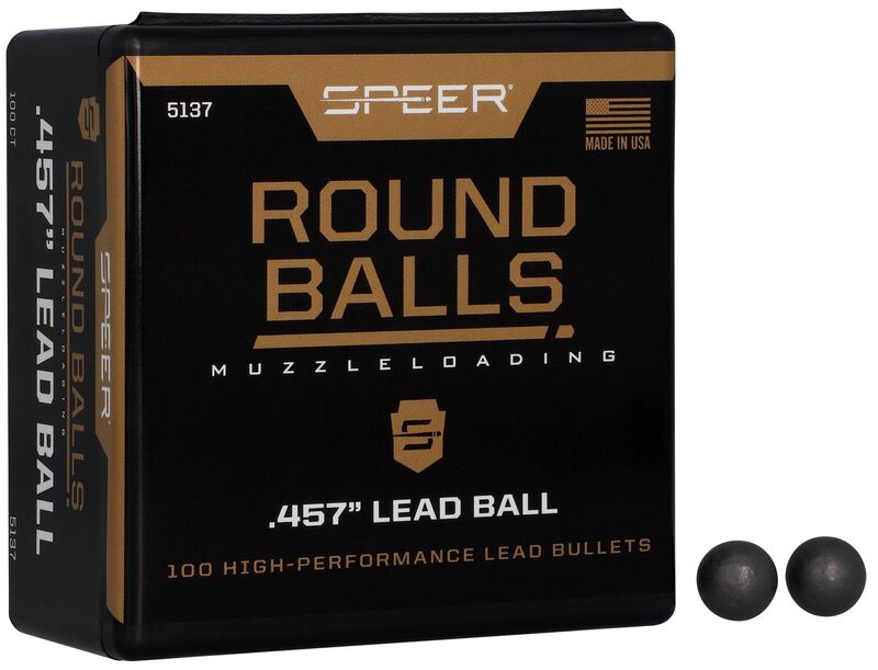 Lead Round Ball, .457, 143 Grain