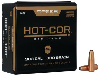 Hot-Cor Rifle Bullet, .311, 180 Grain