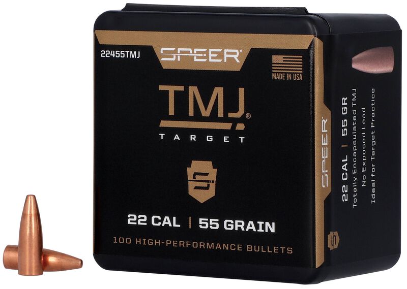 TMJ Rifle Bullet, .224, 55 Grain