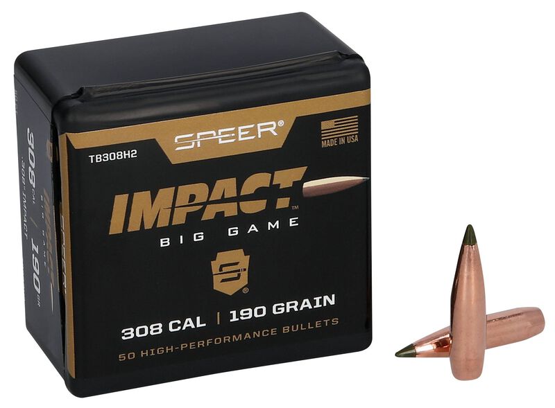 Impact Bullet, .308, 190 Grain
