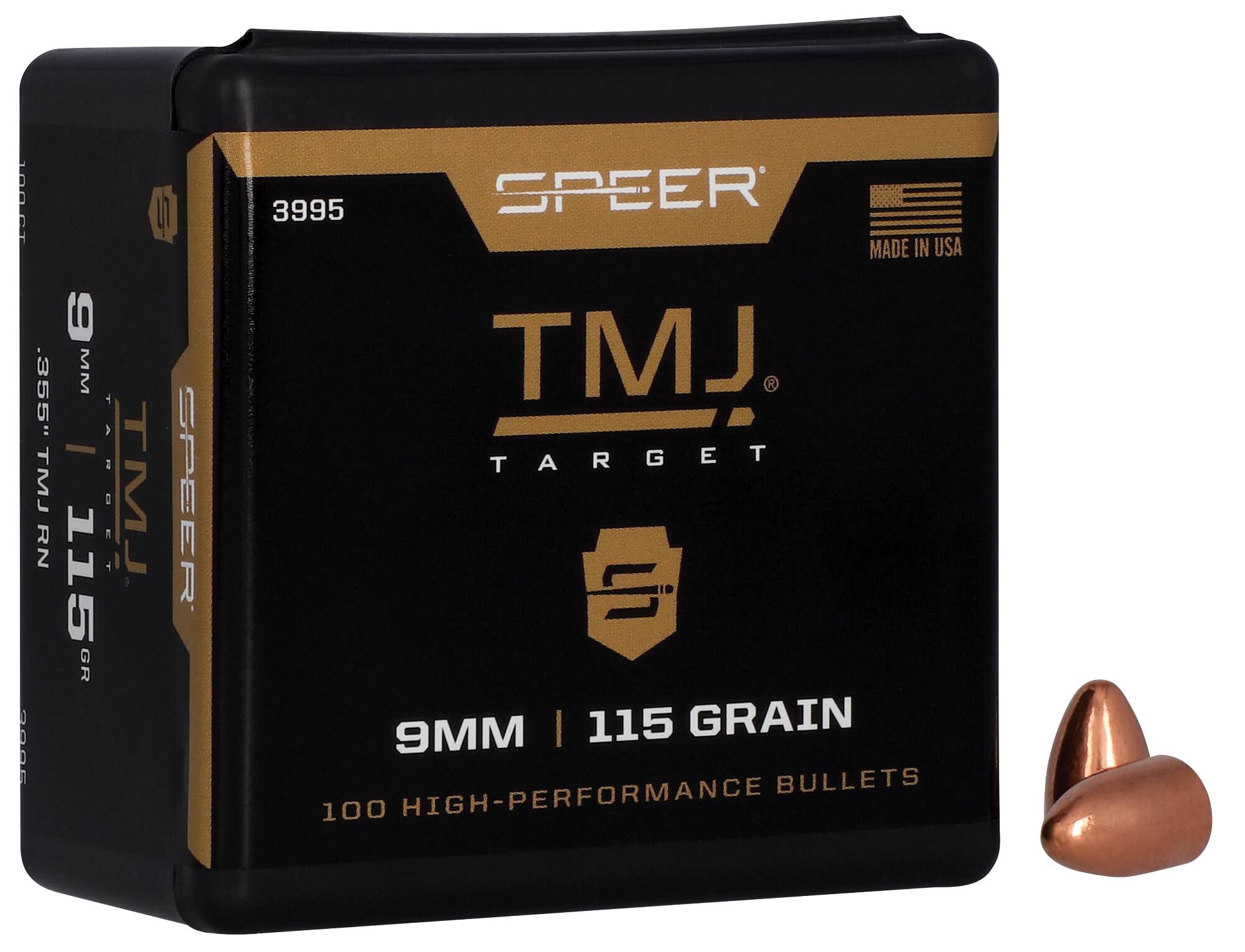 Buy TMJ Handgun Bullet, .355, 115 Grain | Speer