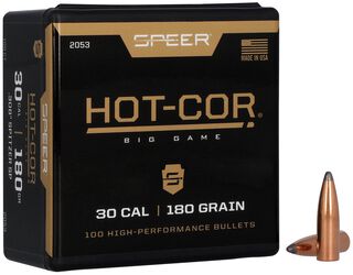 Hot-Cor Rifle Bullet, .308, 180 Grain