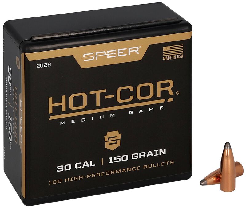 Hot-Cor Rifle Bullet, .308, 150 Grain