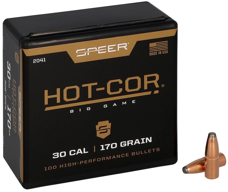 Hot-Cor Rifle Bullet, .308, 170 Grain