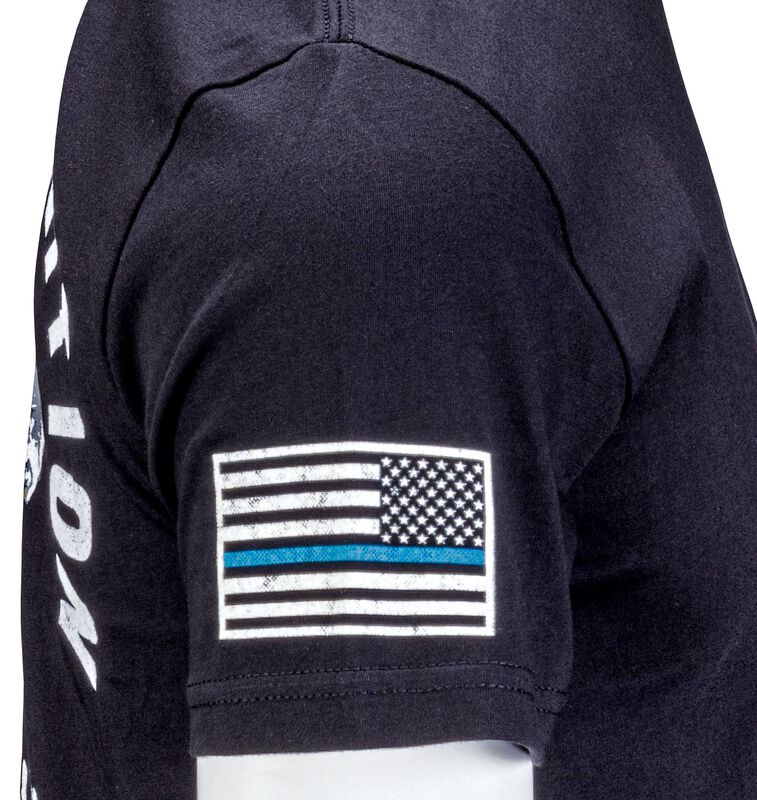 Speer Mushroom Effect T-Shirt, Black, Small