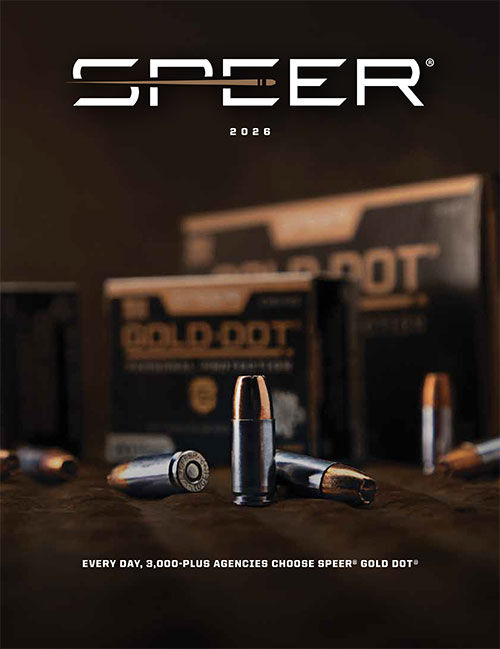 Speer Catalog front page