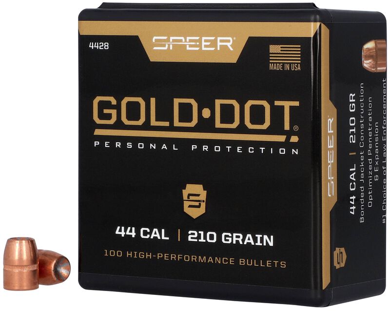 Gold Dot Handgun Component Bullet, .429, 210 Grain