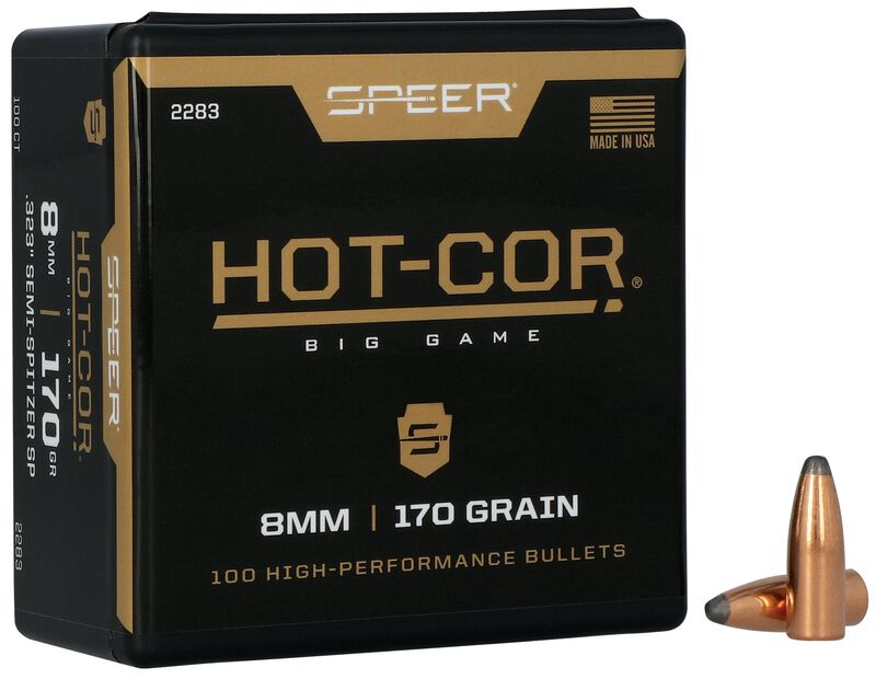 Hot-Cor Rifle Bullet, .323, 170 Grain