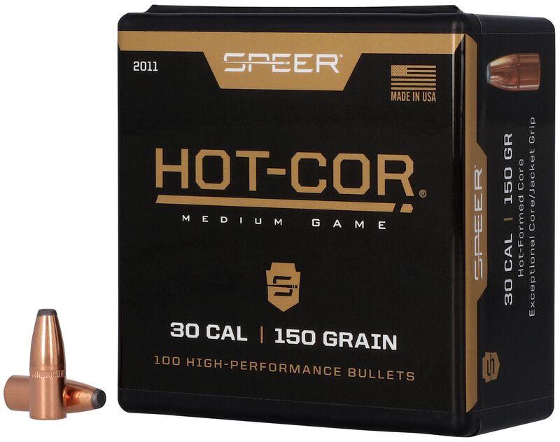 Hot-Cor Rifle Bullet, .308, 150 Grain