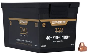 TMJ Handgun Bullet, .400, 180 Grain